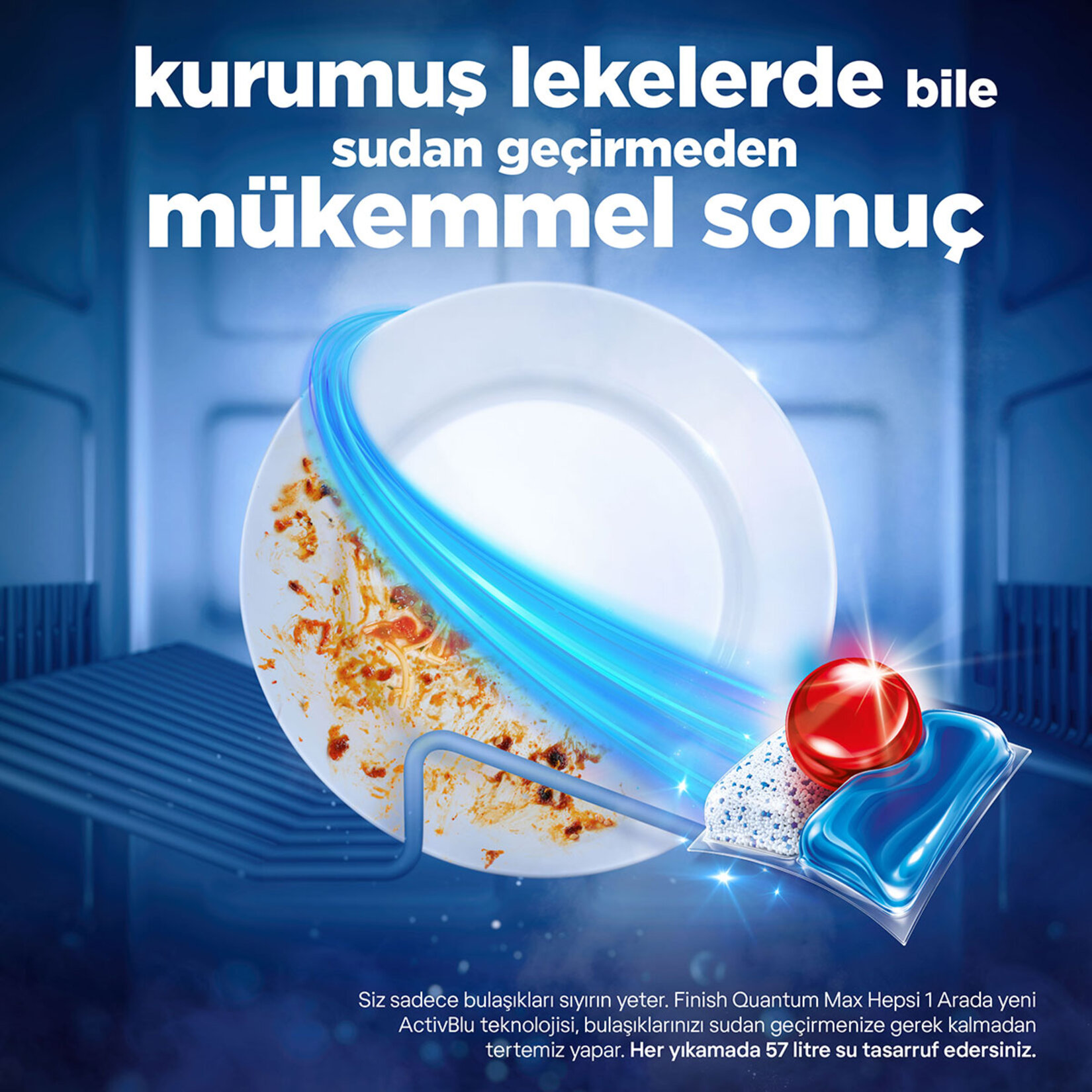 Finish Quantum Max 22 Kapsül Bulaşık Makinesi Deterjanı - Görsel 2