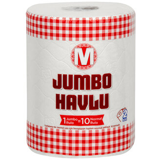 Migros İçten Çekmeli Jumbo Havlu 1=10 Rulo
