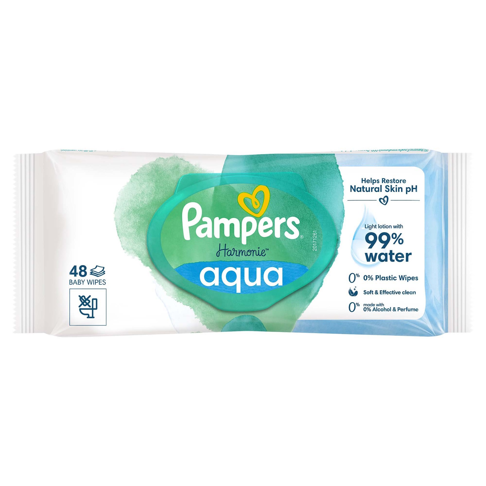 Prima Pampers Aqua Pure Islak Havlu 48'lli - Görsel 1