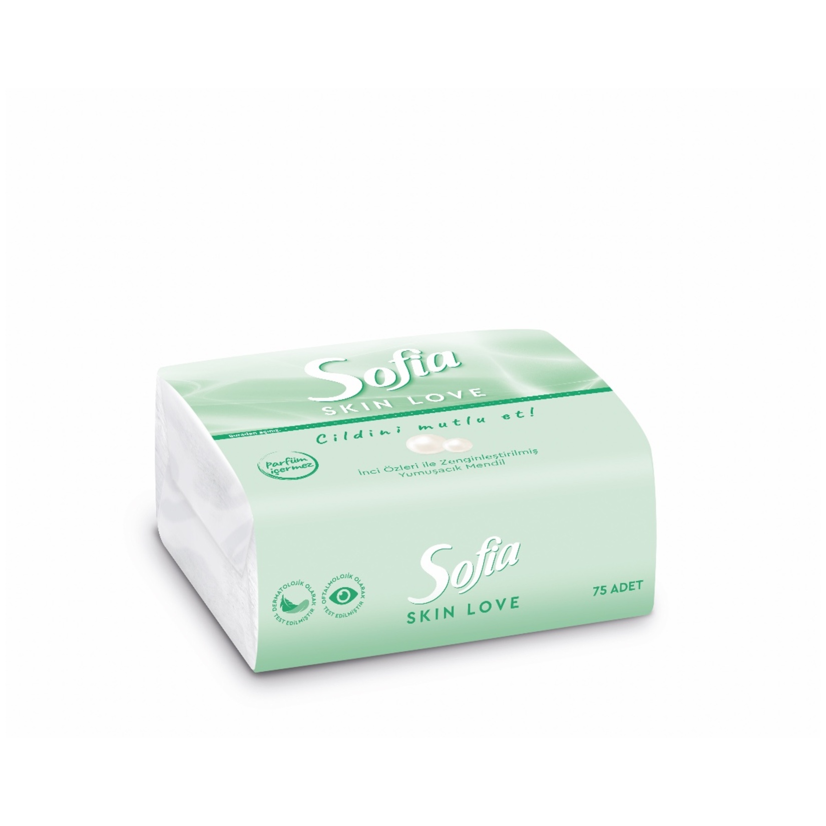 Sofia Skin Love Mendil 100'lü - Görsel 3