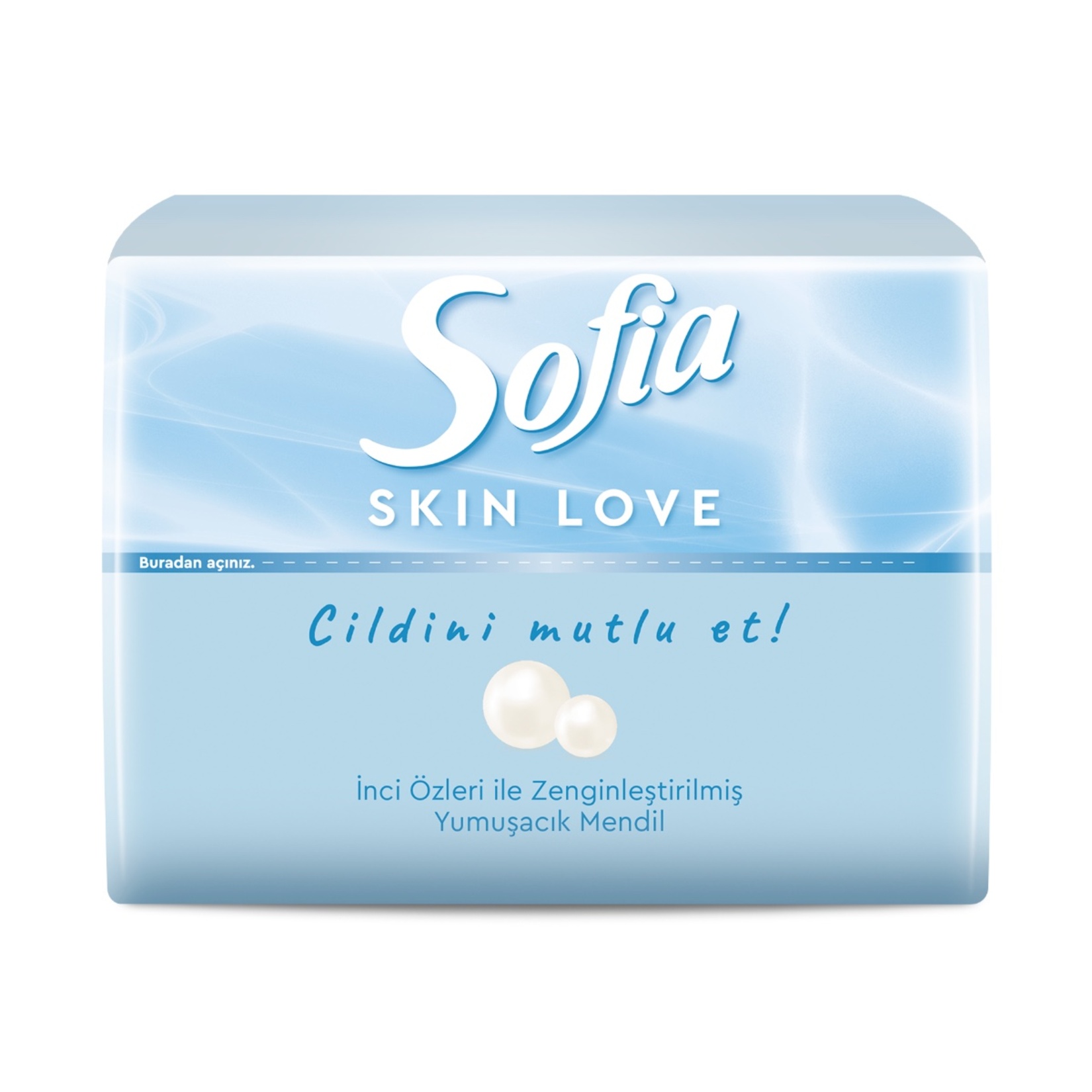 Sofia Skin Love Mendil 100'lü - Görsel 5
