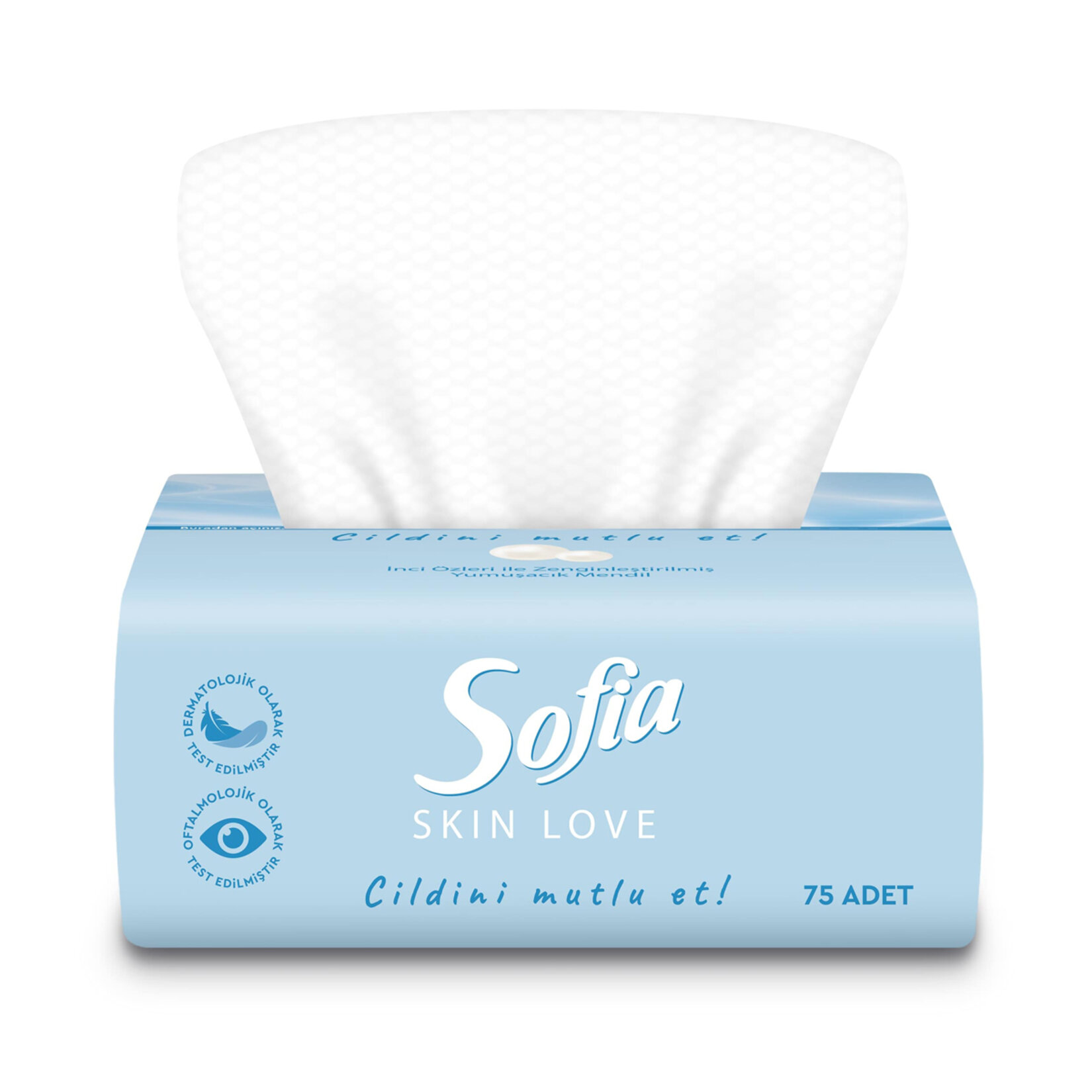 Sofia Skin Love Mini Mendil 75'li - Görsel 2