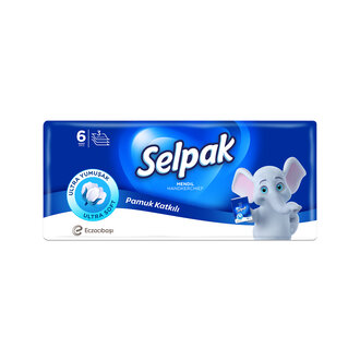 Selpak Cep Mendil  6'lı Paket