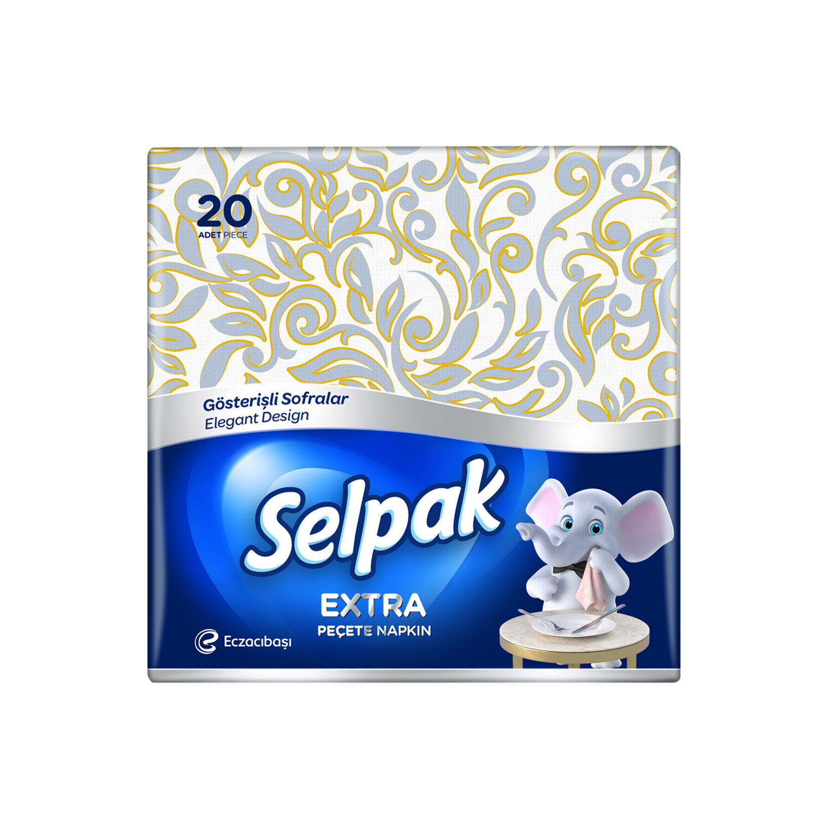 Selpak Extra Desenli Peçete 20'li - Görsel 3