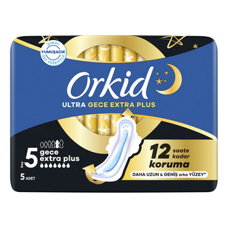 Orkid Ultra Extra Tekli Gece Extra Plus 5'li