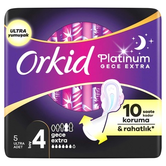 Orkid Platinum Tekli Paket Gece Ekstra 5'li