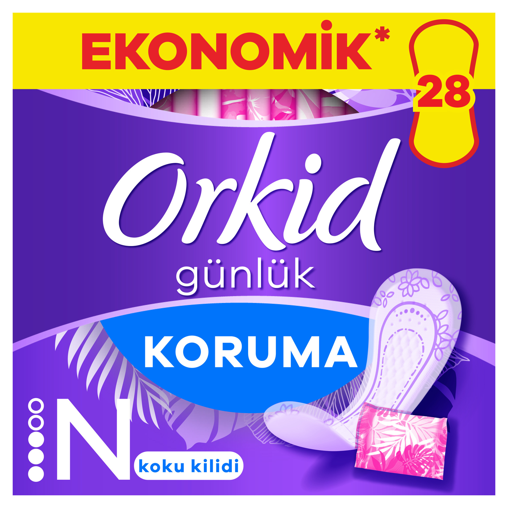 Orkid Pamuksu Yaprak Çanta Paket 28'li - Görsel 2