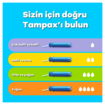 Tampax Compak Super Tampon Aplikatörlü 20'li - Görsel 5