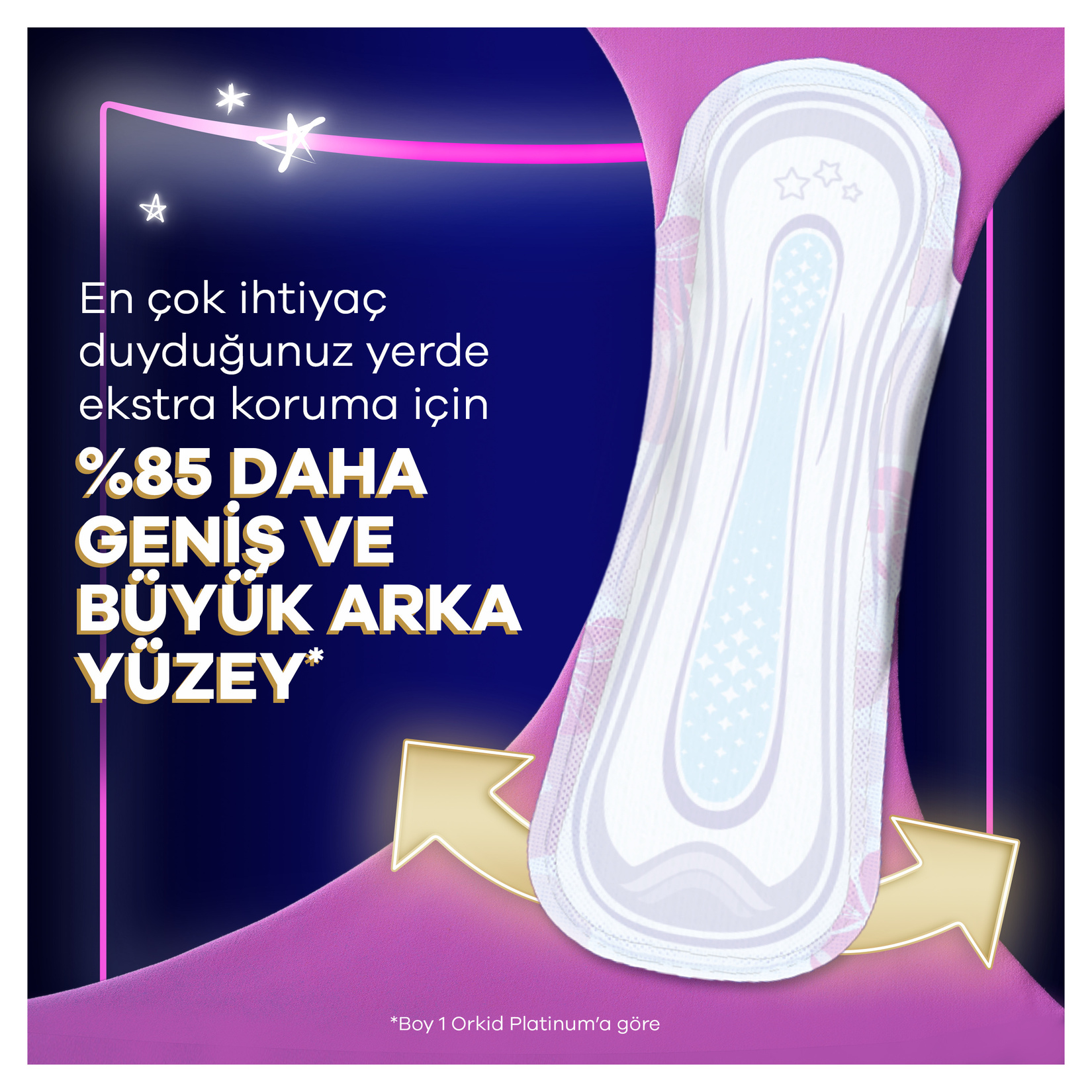 Orkid Platinum Gece Ekstra Plus 14'lü - Görsel 5
