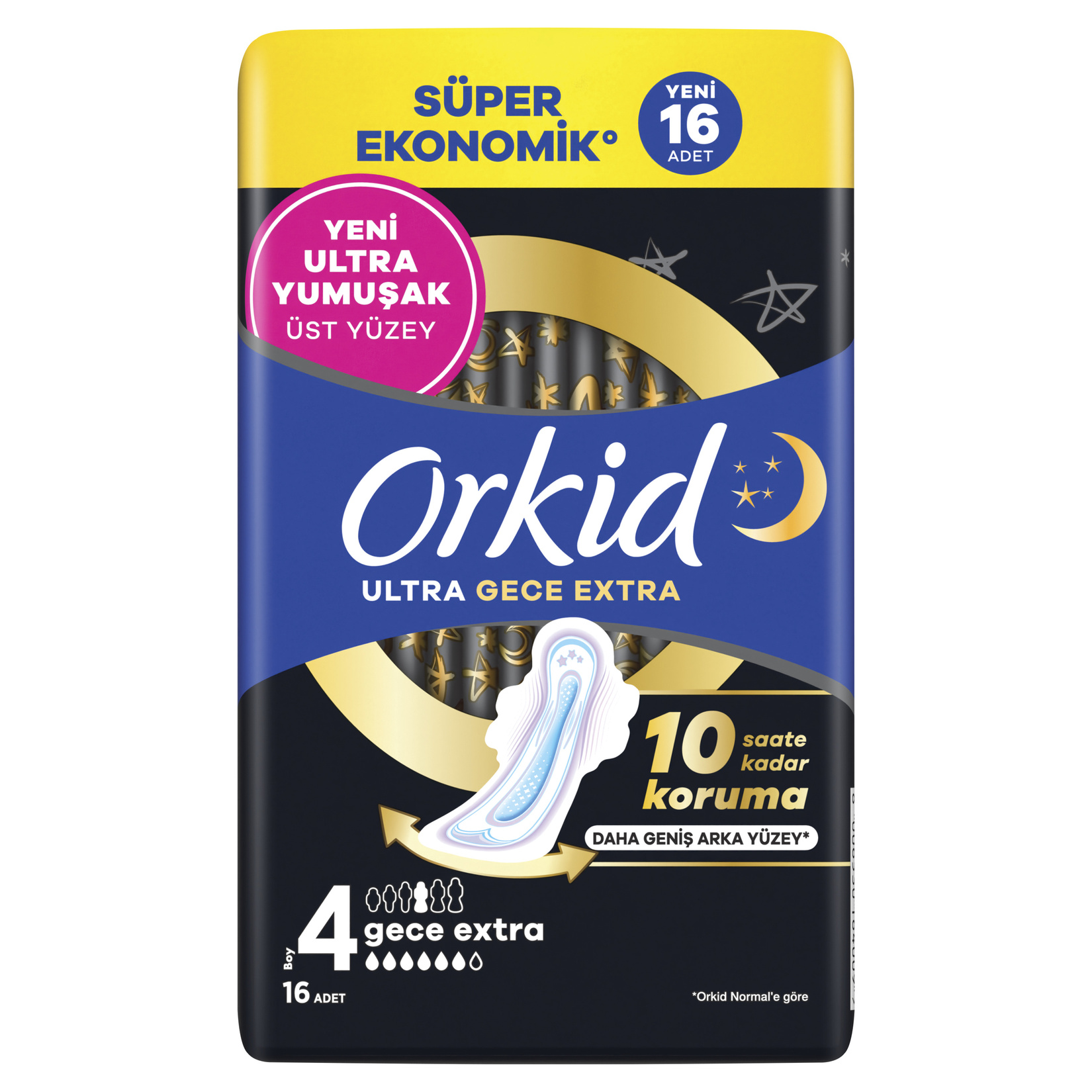 Orkid Ultra Gece Ekstra 16'lı - Görsel 1
