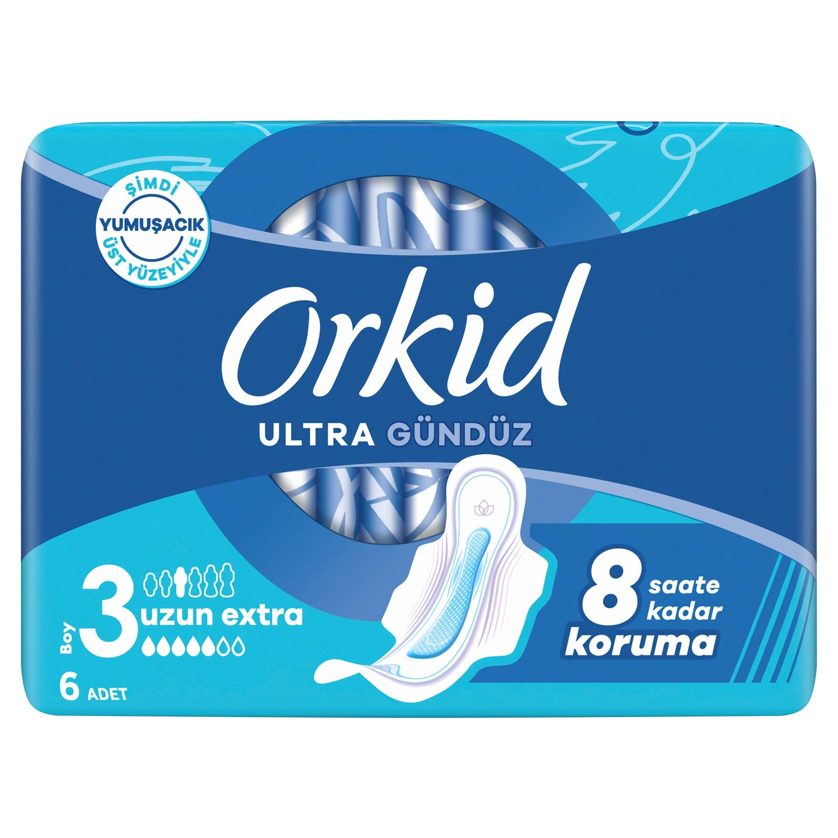 Orkid Ultra Extra Uzun Gece 6'lı - Görsel 1