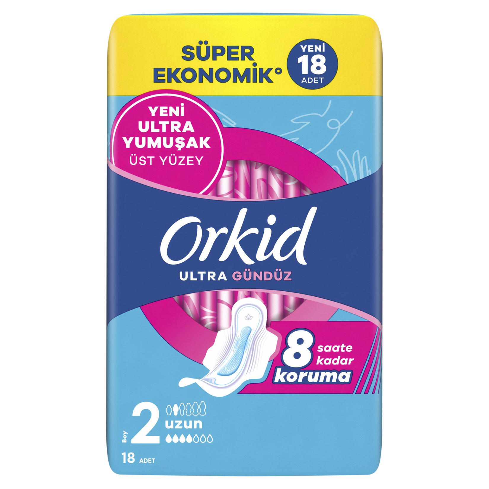 Orkid Ultra Ekstra Uzun 18'li - Görsel 1