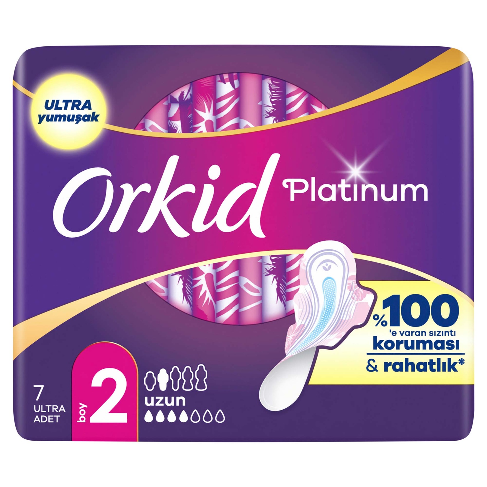 Orkid Platinum Uzun Tekli 7'li - Görsel 1