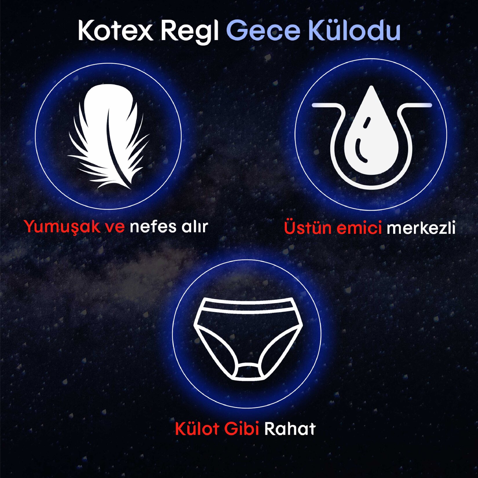 Kotex Regl Gece Külodu 2'li - Görsel 3