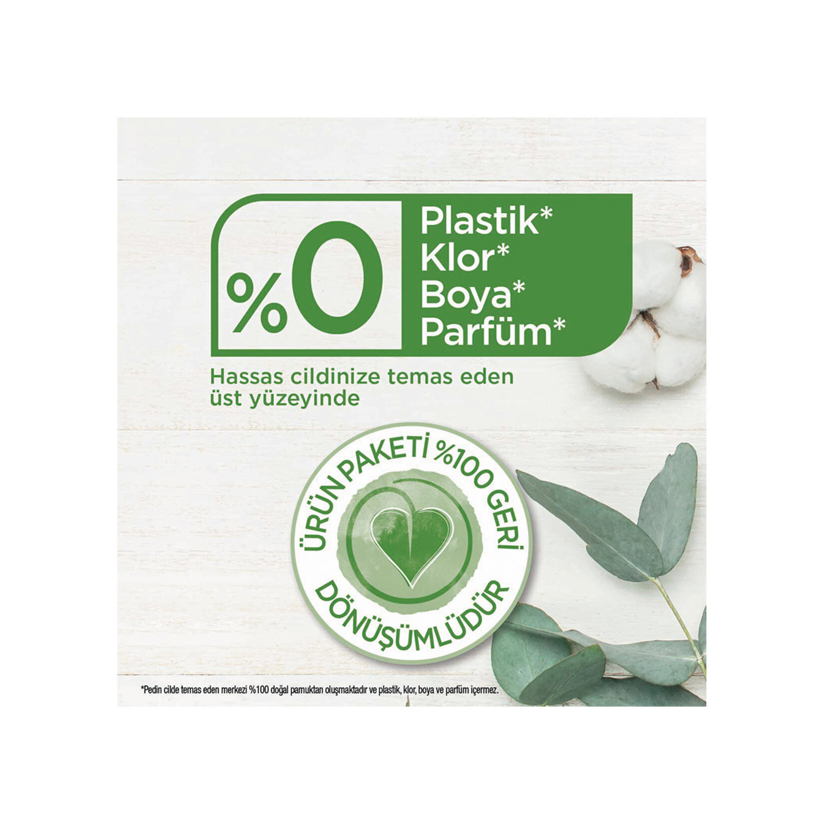 Kotex Natural Ultra Tekli Paket Gece 6'lı - Görsel 4