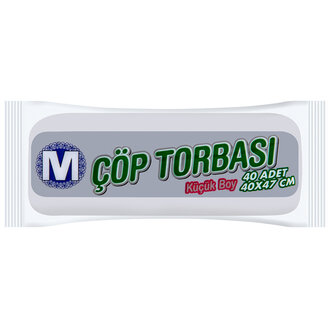 Migros Ekonomik Küçük Boy Çöp Torbası 40 Adet