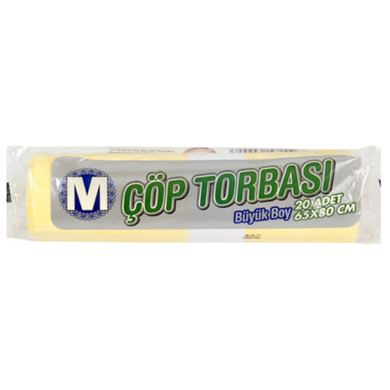 Migros Ekonomik Çöp Torbası Büyük Boy 20 Adet - Görsel 1
