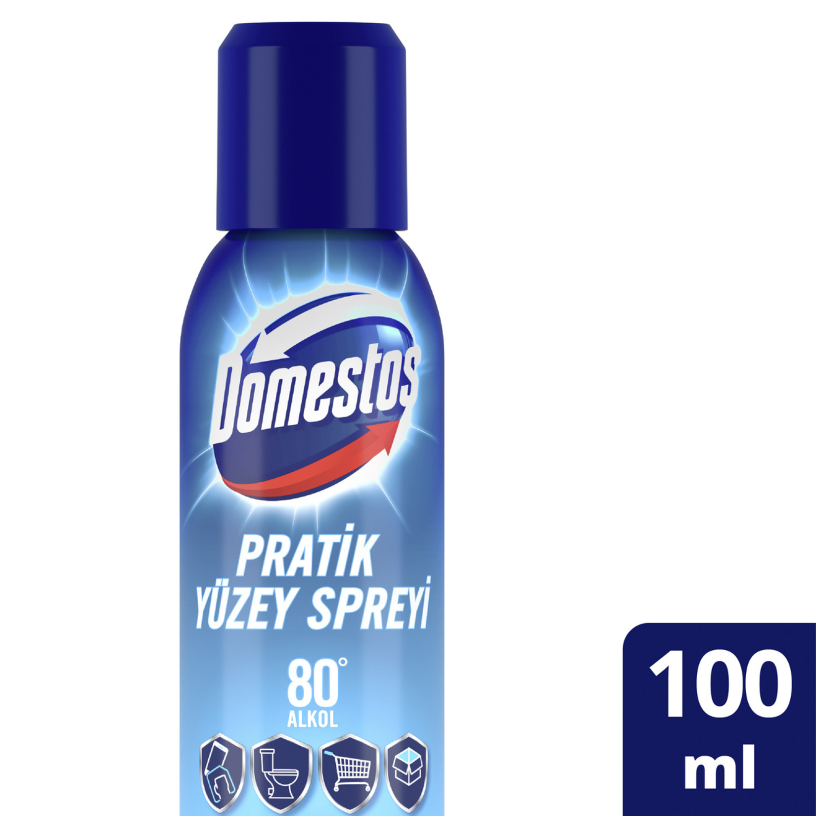 Domestos Pratik Yüzey Spreyi Maksimum Hijyen Alkol Bazlı 100 Ml - Görsel 2