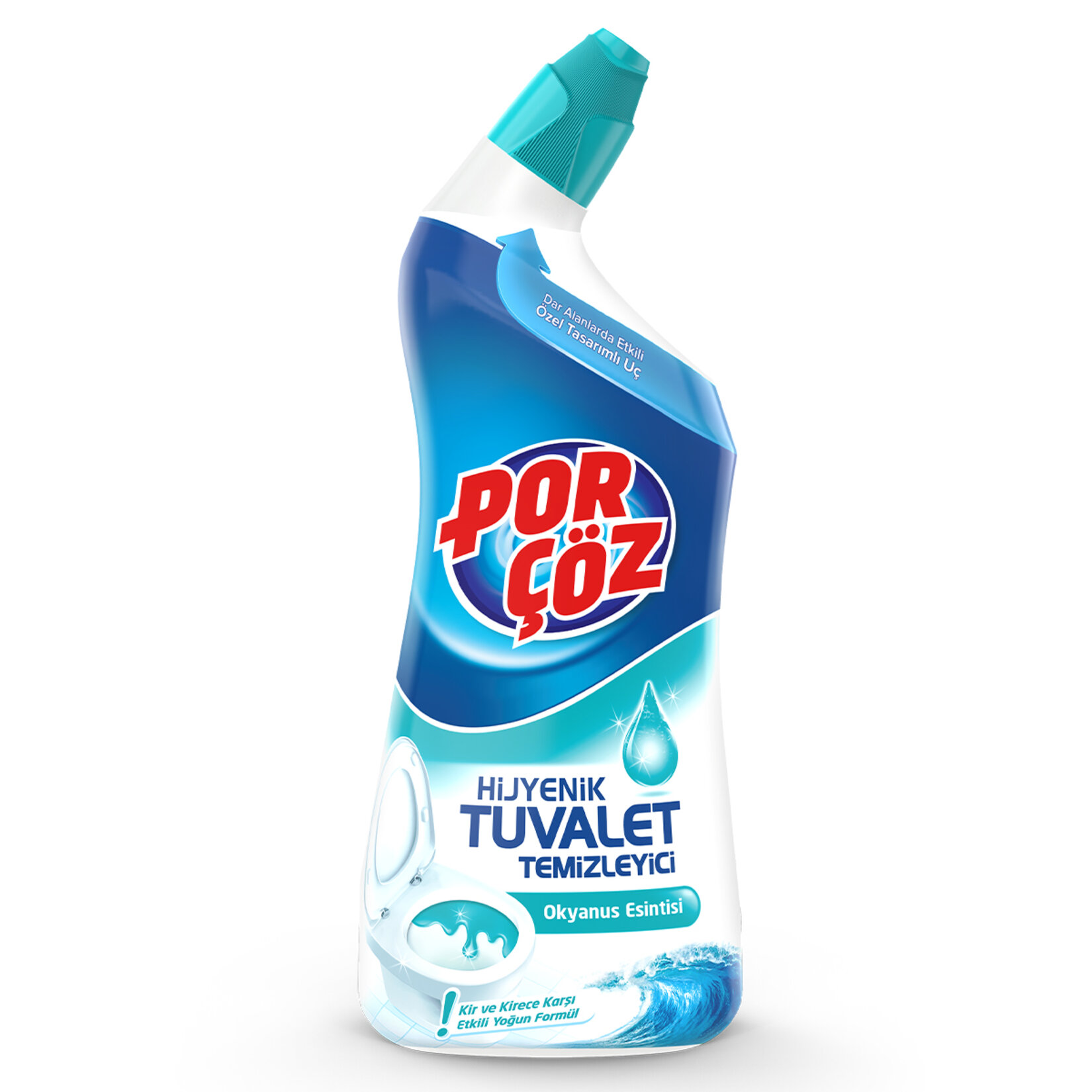 Porçöz Hijyenik Tuvalet Temizleyici Okyanus Esintisi 750 Ml - Görsel 1