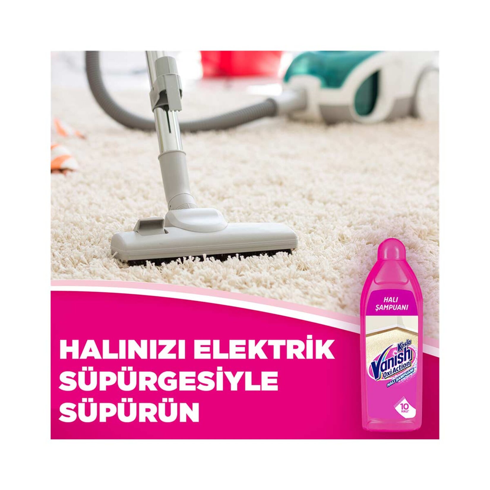 Kosla Halı Şampuanı Elde Temizlik 850 Ml - Görsel 4