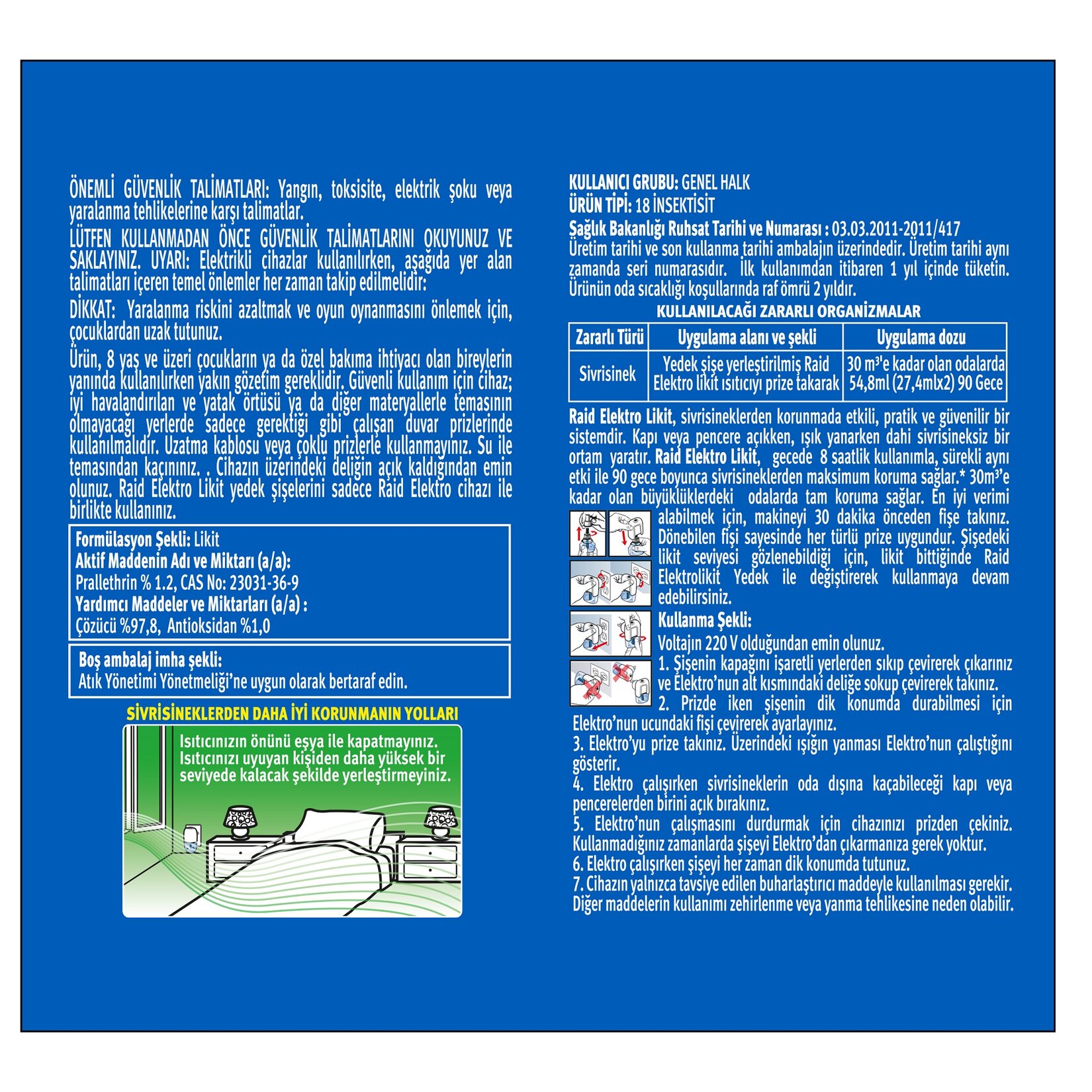 Raid  Makine + Likit Yedek 90 Gece - Görsel 2