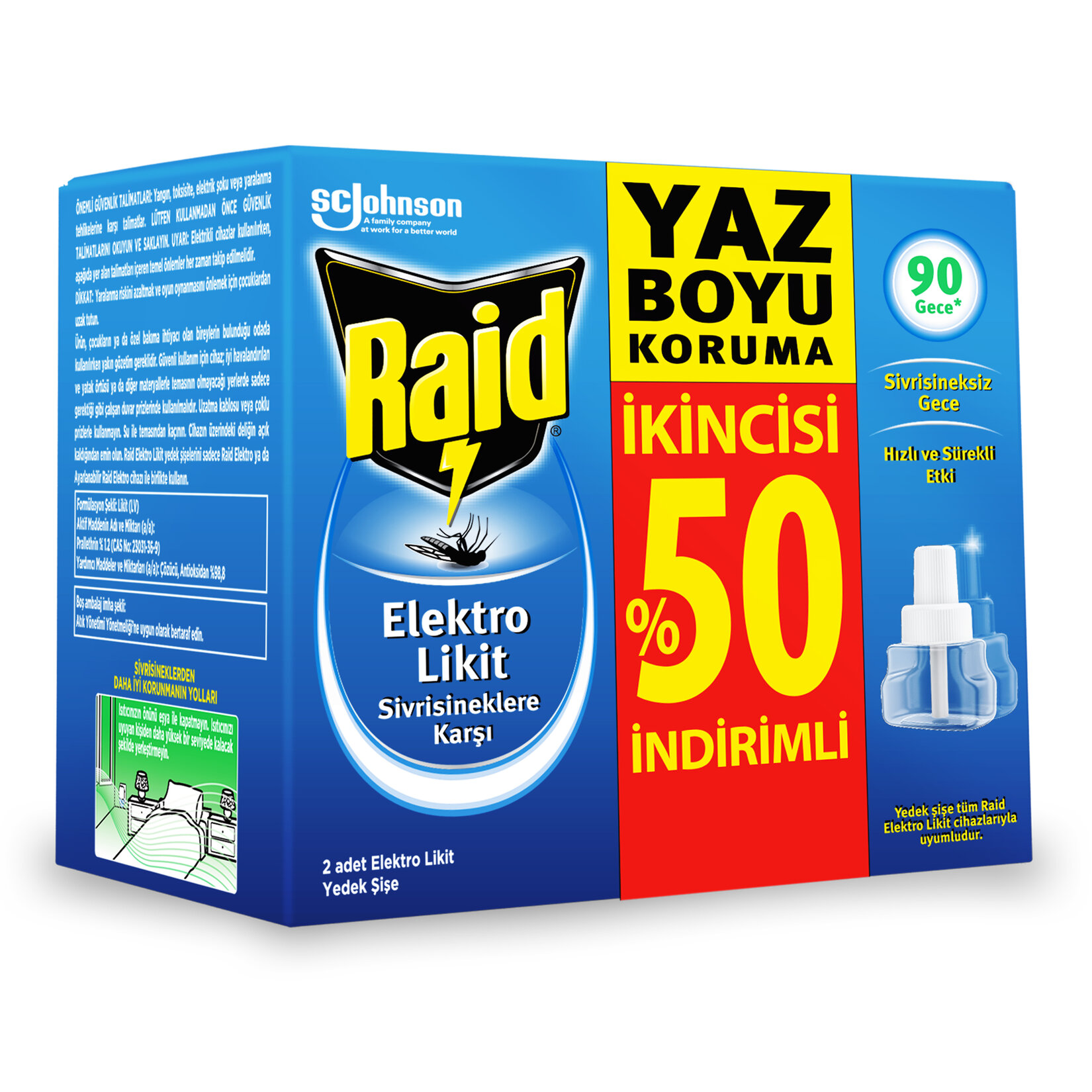 Raid Likit Yedek 45 + 45 Gece Promo - Görsel 1
