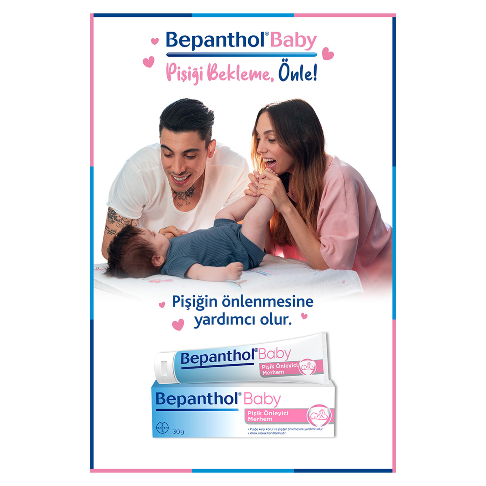 Bepanthol Baby Pişik Önleyici Krem 30 G - Görsel 3