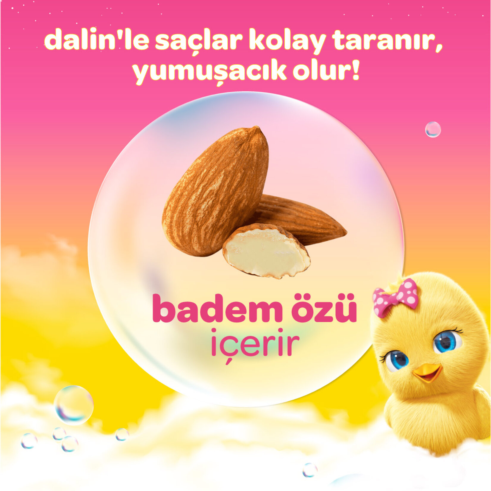 Dalin Kolay Tarama Bebek Şampuanı 700 Ml - Görsel 3