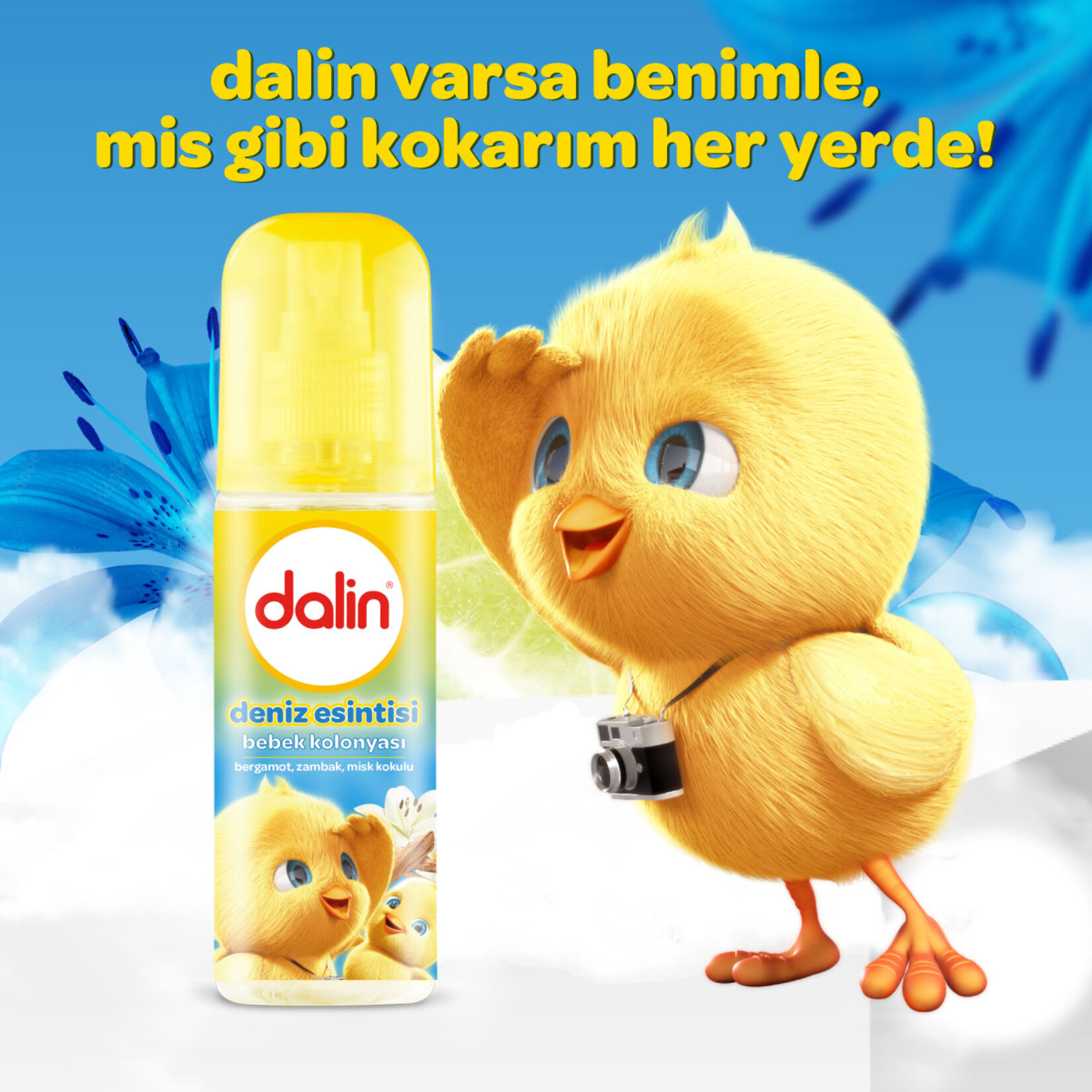 Dalin Deniz Esintisi Bebek Kolonyası 150 Ml - Görsel 2