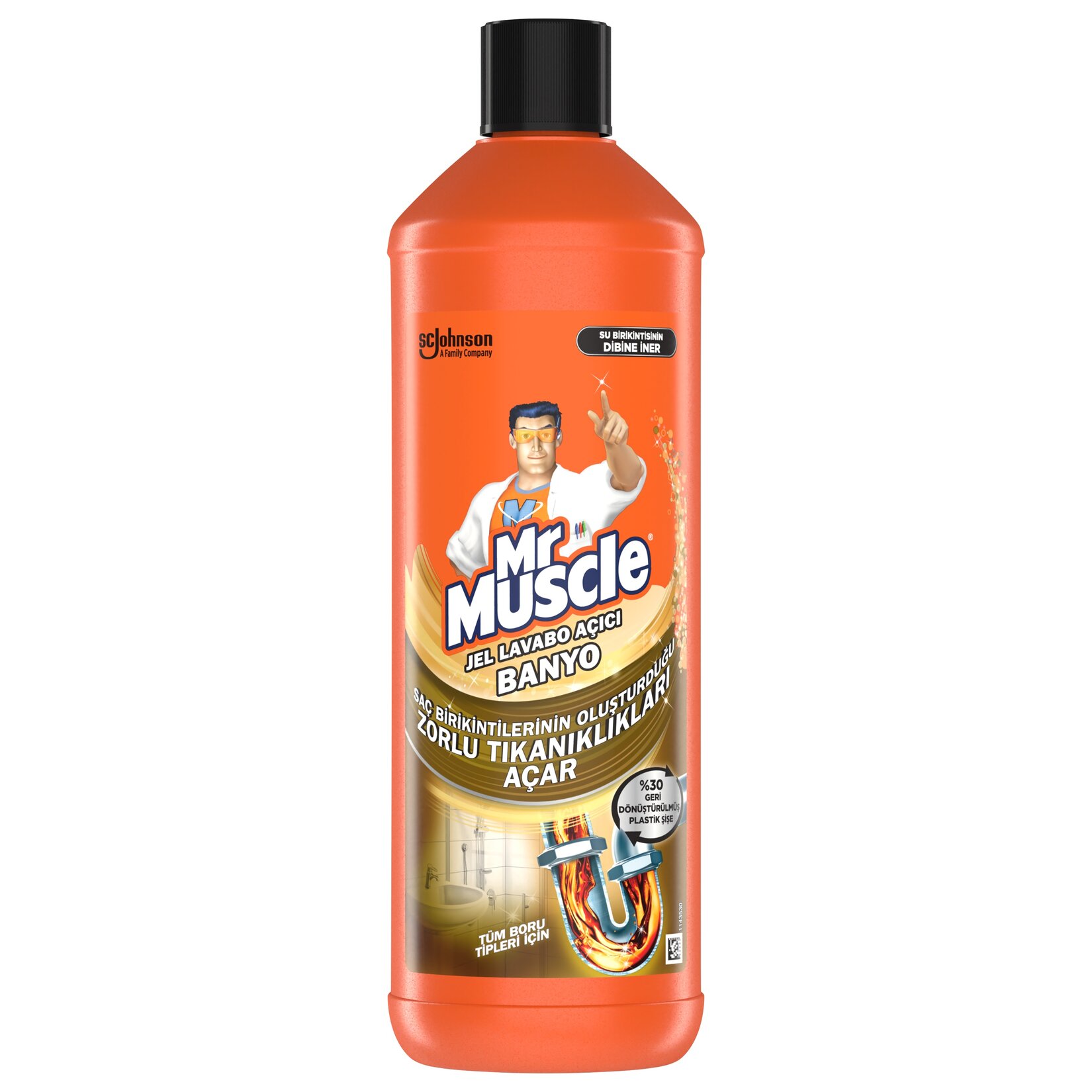 Mr. Muscle Jel Lavabo Açıcı 1 L - Görsel 1