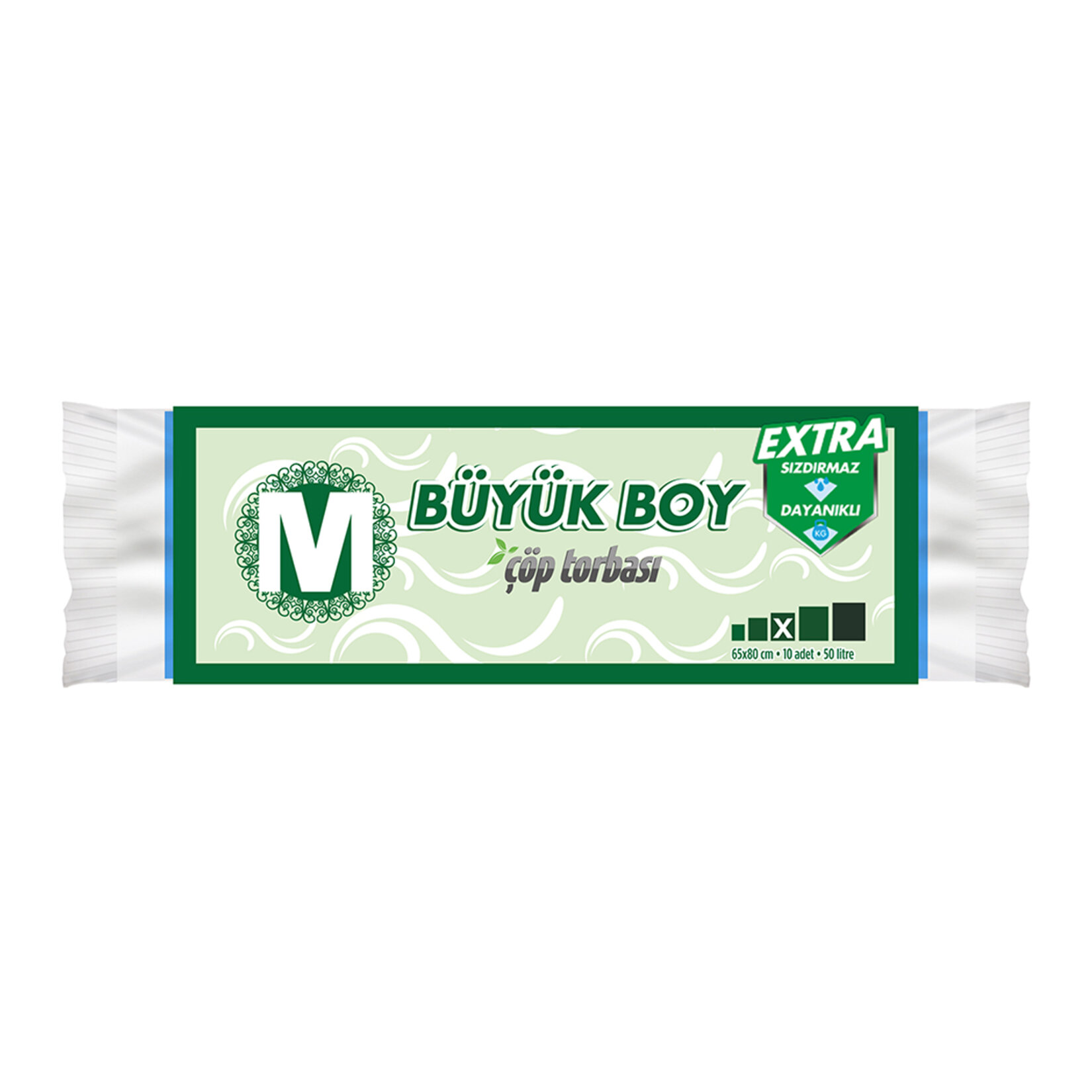Migros Büyük Boy Çöp Torbası 65 x 80 10 Adet - Görsel 1