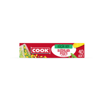 Cook Buzdolabı Poşeti Küçük 40'lı