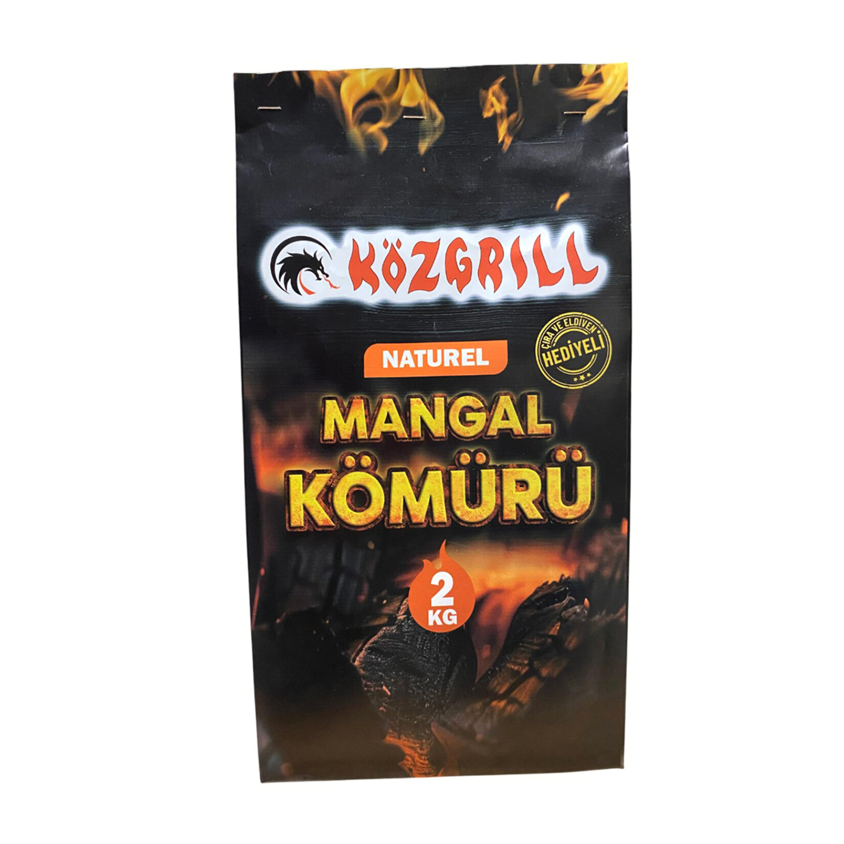 Közgrill Mangal Kömürü Naturel 2 Kg