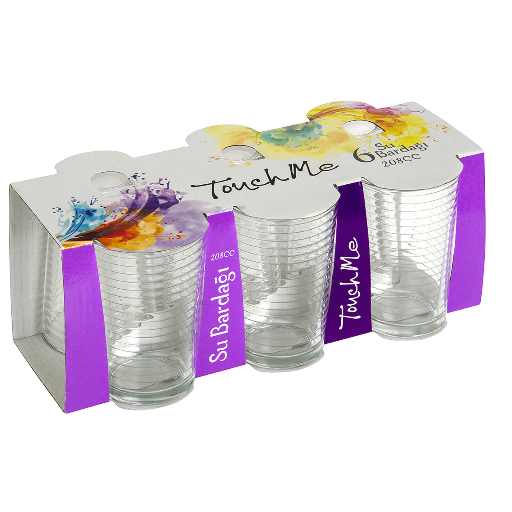 Touch Me Su Bardağı 215 Cc 6'lı - Görsel 1