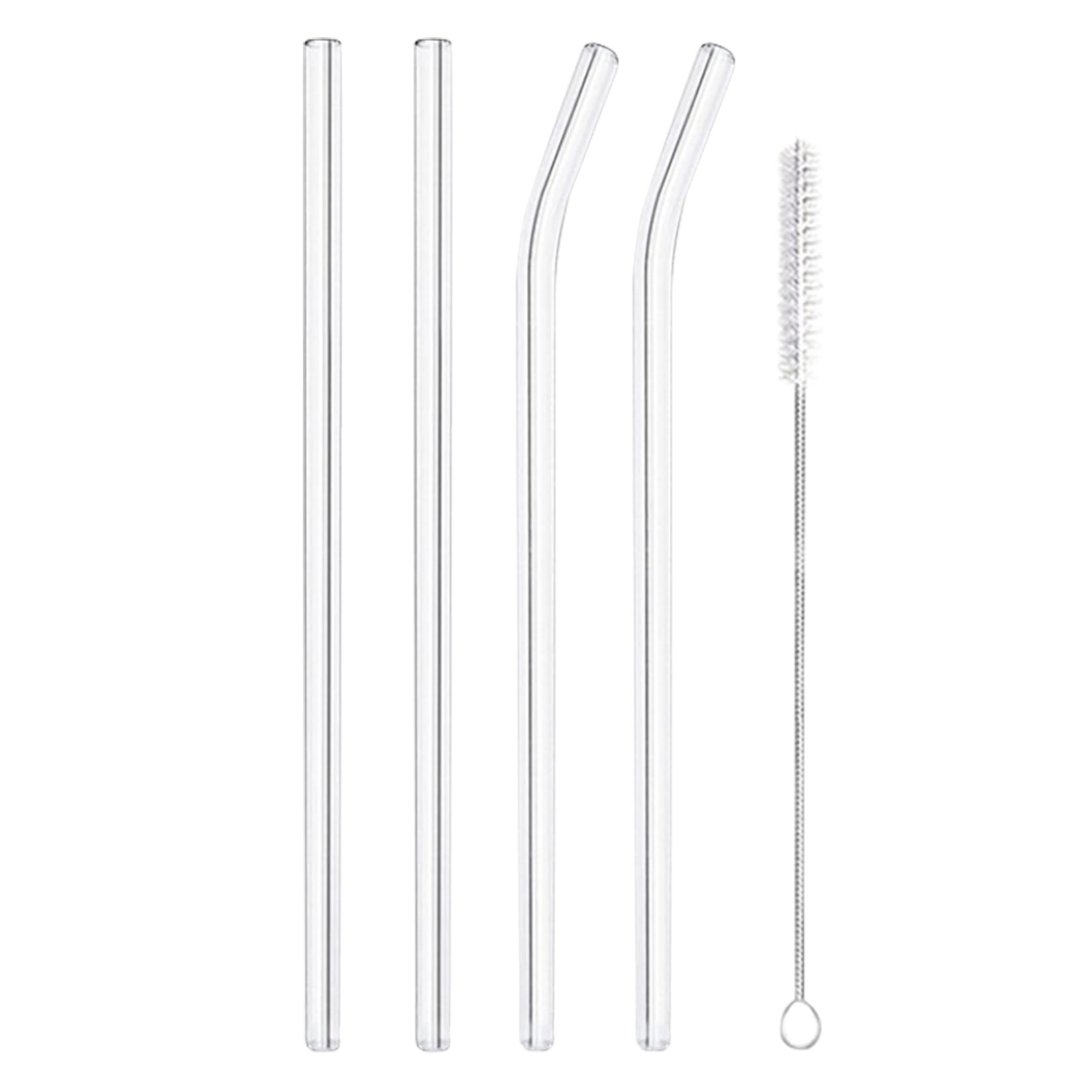 Finehome Cam Pipet Seti (4 Cam Pipet + 1 Temizlik Fırça) - Görsel 1