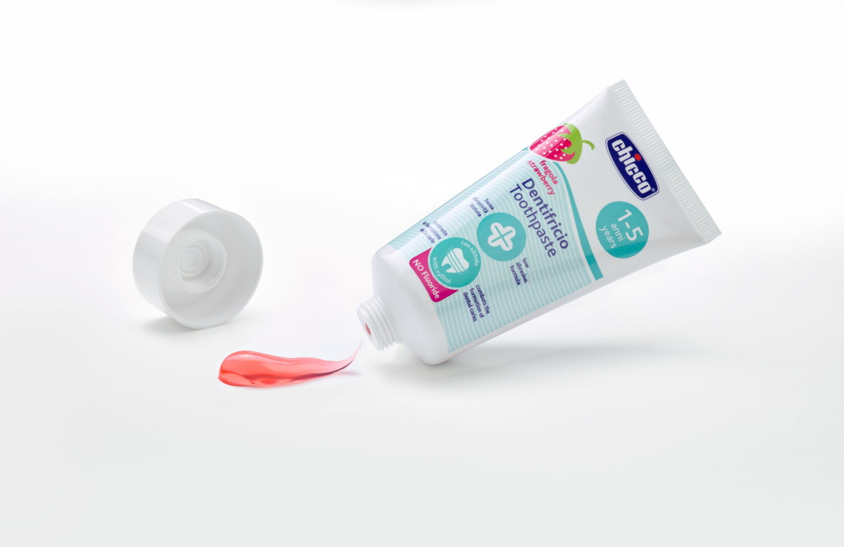 Chicco Diş Macunu 12M+ Çilekli 50 Ml - Görsel 3