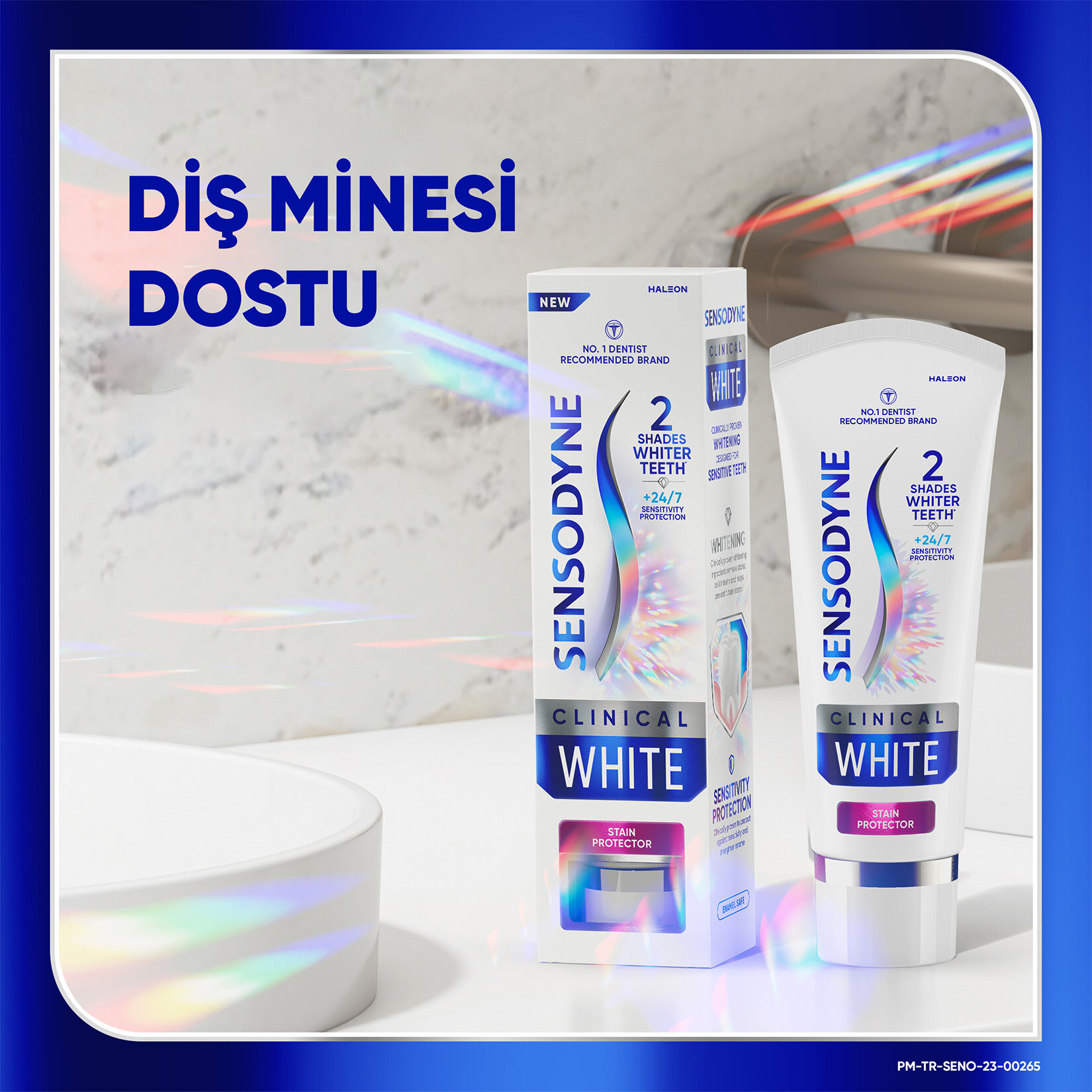 Sensodyne Klinik Beyazlık Diş Lekelerine Karşı Macunu 75Ml - Görsel 3
