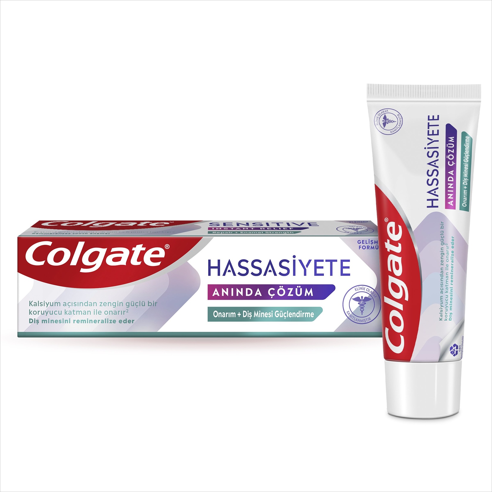 Colgate Hassasiyete Anında Çözüm Onarım ve Diş Minesi Güçlendirme Diş Macunu 75 ml - Görsel 1