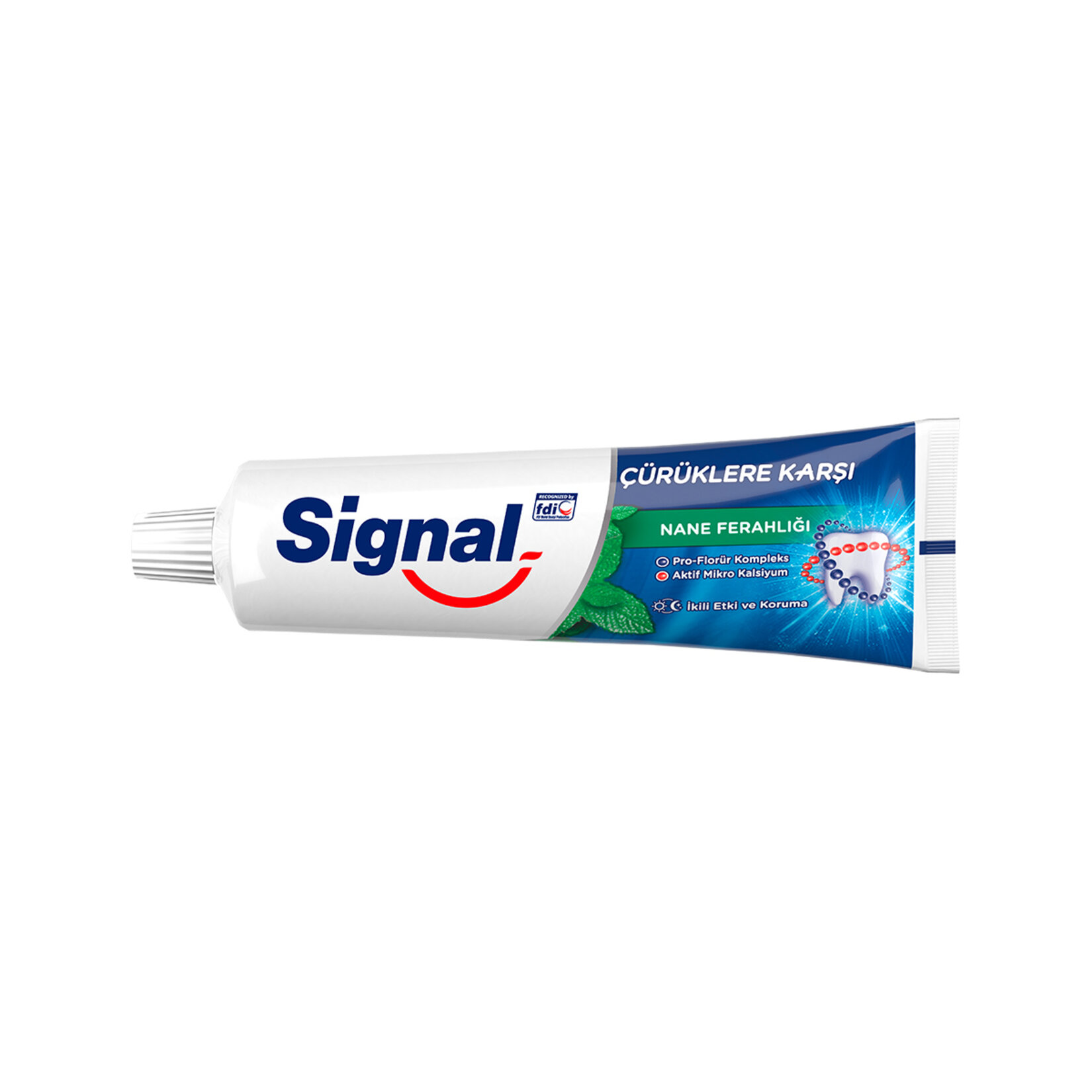 Sıgnal Çürüklere Karşı Nane Ferahlığı 100 Ml - Görsel 1