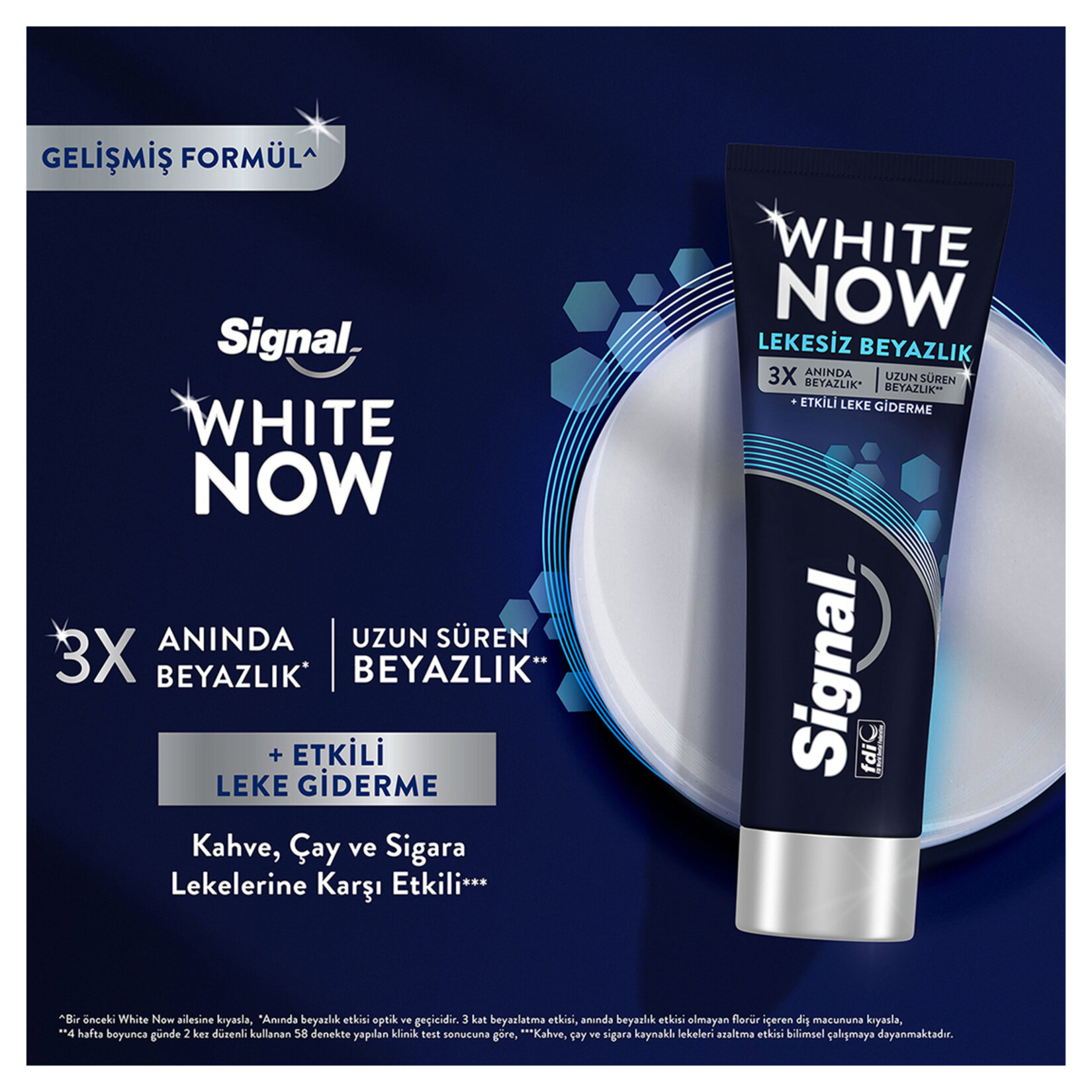 Signal White Now Diş Macunu Lekesiz Beyazlık 75 Ml - Görsel 3