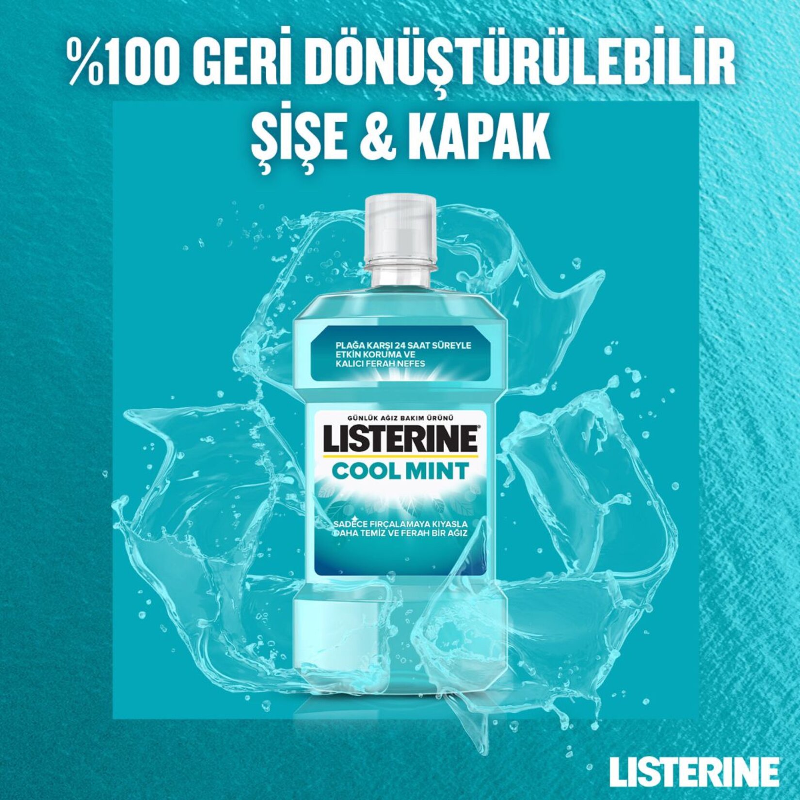 Lısterıne Cool Mınt Ağız Suyu 500 Ml - Görsel 5