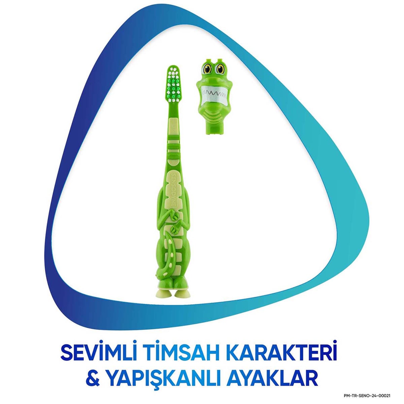 Sensodyne Promine Çocuk 3-5 Yaş Sevimli Timsah Diş Fırçası - Görsel 3