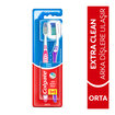 Colgate Extra Clean Orta Diş Fırçası 1+1 - Görsel 2