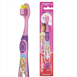 Colgate Barbie Batman 5+ Yaş Ekstra Yumuşak Çocuk Diş Fırçası
