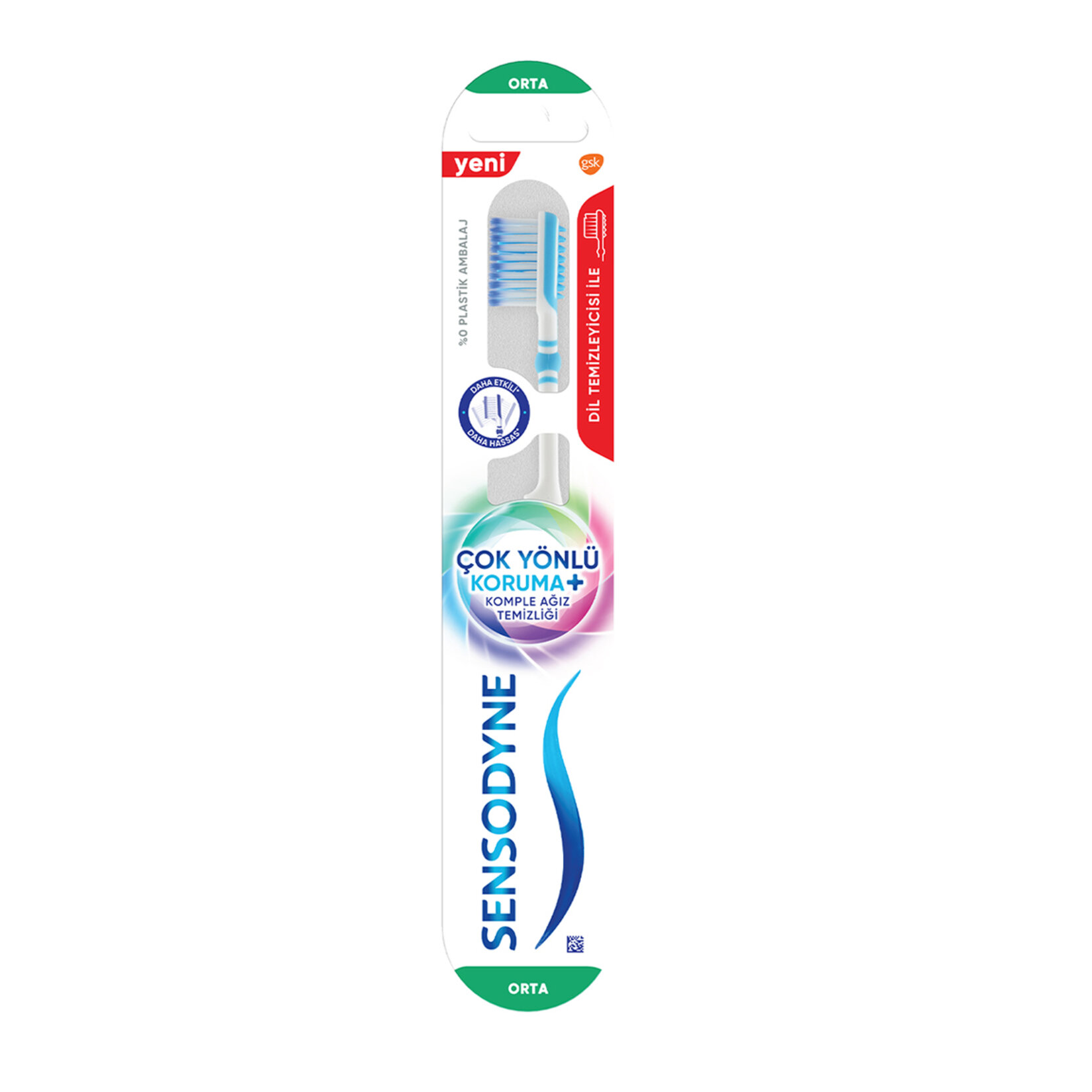 Sensodyne Çok Yönlü Koruma + Komple Ağız Temizliği Diş Fırçası
