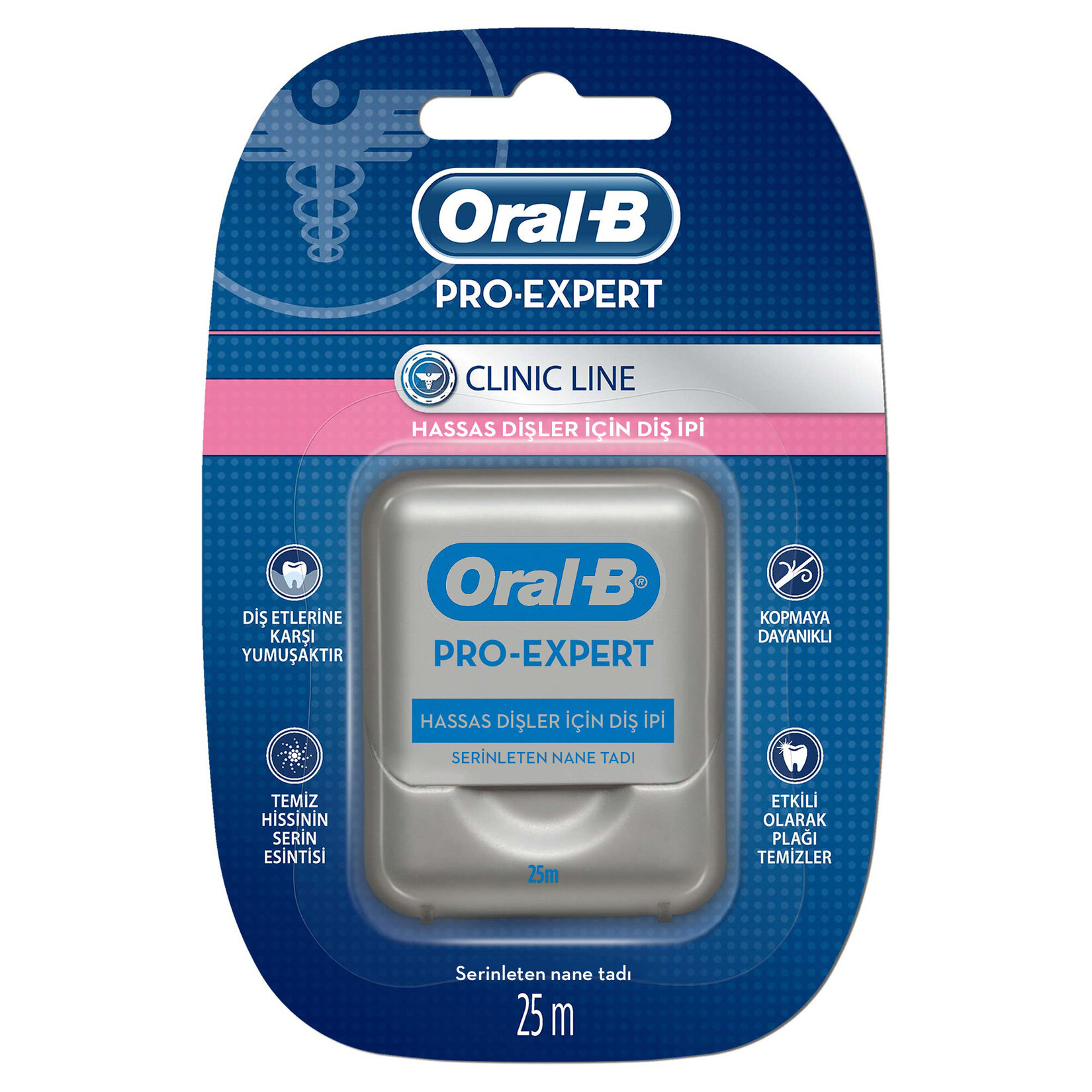 Oral-B Pro-Expert Clinic Sensitive Floss 25M Diş İpi