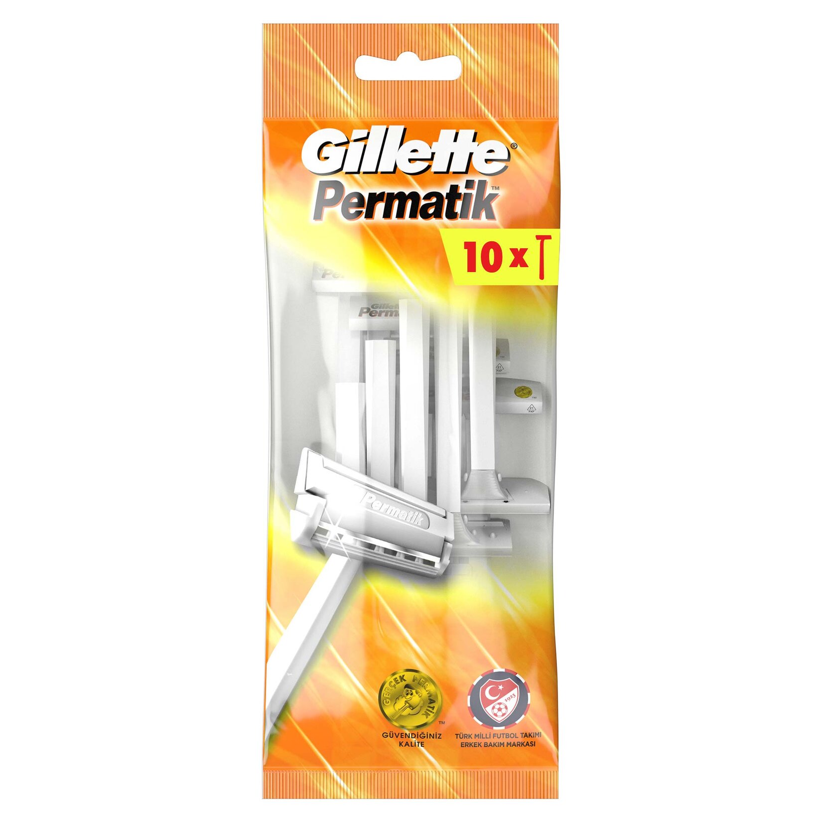 Gillette Permatik Kullan At Tıraş Bıçağı 10'lu - Görsel 2