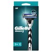 Gillette Mach3 Tıraş Makinesi + Yedek Tıraş Bıçağı - Görsel 1