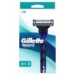 Gillette Mach3 Start Tıraş Makinesi + Yedek Tıraş Bıçağı - Görsel 1