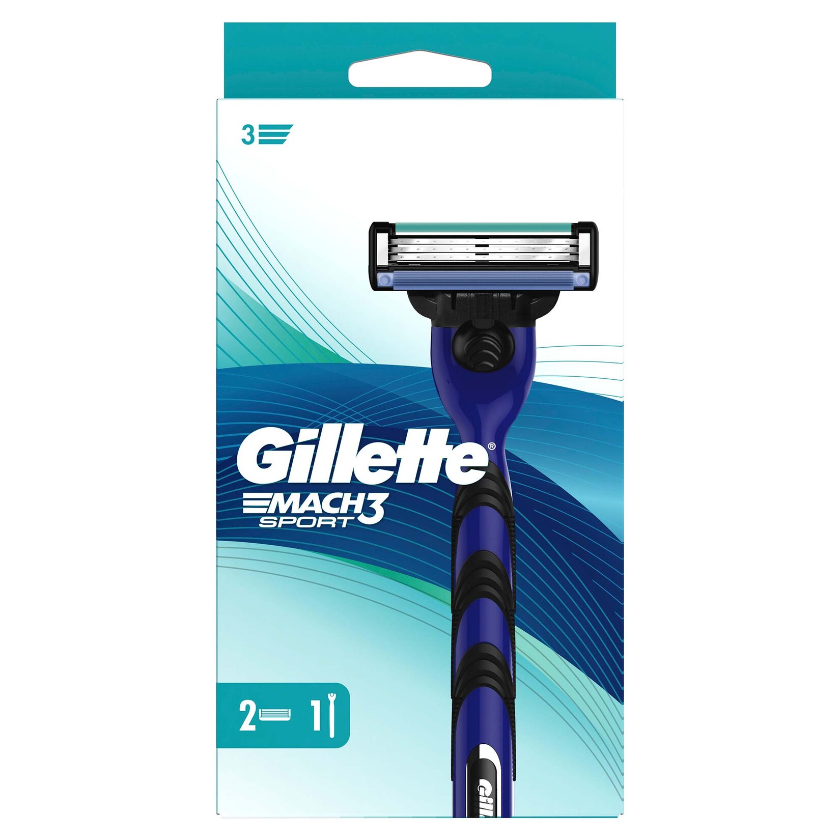 Gillette Mach3 Start Tıraş Makinesi + Yedek Tıraş Bıçağı - Görsel 1